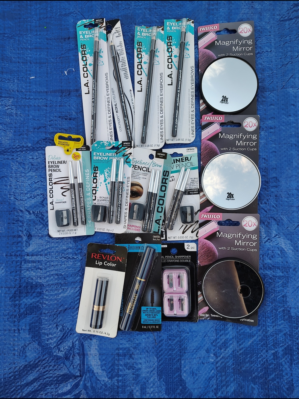 L.A. Colors Eyeliner & Brow Pencil Bundle - Make Up Lot Bundle